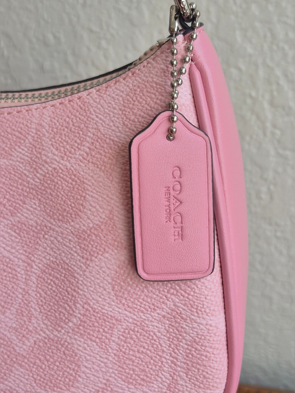 Coach Dusty Pink Teri Shoulder Bag - Picture 7 of 10